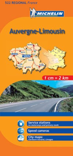 City Travel Guides Discounted  Search : Michelin Map No. 239 Auvergne Limousin (France) Vichy Clermont-Ferrand St.-Etienne and Surrounding Area Scale 1:175000