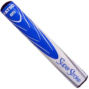 Super Stroke Fatso Lite Splash 85 Putter Grip Blue/White 1.67 Oversize Golf NEW