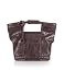 Coccinelle Verve Gloss - Patent Eco-leather Tote Bag Taupe Image