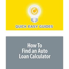 How To Find an Auto Loan Calculator