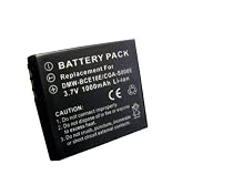ABC Products replacement rechargeable battery CGA-S008, CGA-S008E, DMW-BCE10, (DMWBCE10), VW-VBJ10 (VWVBJ10) for Panasonic Lumix SDR-S7, SDR-S9, SDR-S10, SDR-S15, SDR-SW20, SDR-S26, SDR-SW28, DMC-FS20, DMC-FS3, DMC-FS5, DMC-FX30, DMC-FX33, DMC-FX35, DMC-FX36, DMC-FX37, DMC-FX38, DMC-FX55, DMC-FX500, DMC-FX520 Camera Camcorder