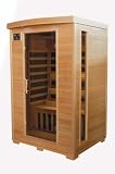 Therapuresauna ESF202HCB  2-Person Canadian Hemlock Carbon Heater