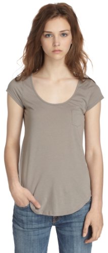 Licorice Junior's Scoopneck Pocket T-Shirt