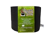 Smart Pots 2-Gallon Smart Pot Soft-Sided Container, Black