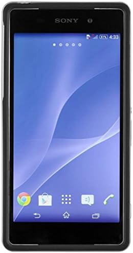 Black/Silver Slim Tough Sony Xperia Z2 Case by Case-Mate