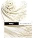 (Price/Piece)Cream-Soft Pashmina/Shawl/Scarf/Wrap/Stole With Tassel Ends