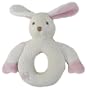 Miyim Simply Organic Knit Rattle Teether, Bunny, 0-3 Months