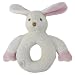 Miyim Simply Organic Knit Rattle Teether, Bunny, 0-3 Months