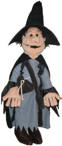 The Puppet Company Enchanted Puppets Witch with Black Cat Hand Puppet