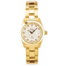 Swiss Military Hanowa Ladies Freedom Yellow Gold-Tone Champagne Dial Watch #06-7023-02-002 by Swiss Military Hanowa