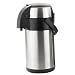 3 Litre Stainless Steel Unbreakable Pump Action Airpot Tea Coffee Flask