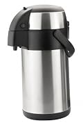 Stainless Steel 3ltr Thermal Airport Hot Drinks Dispenser / Hot Water Flask/ Tea Flask /Coffee Flask