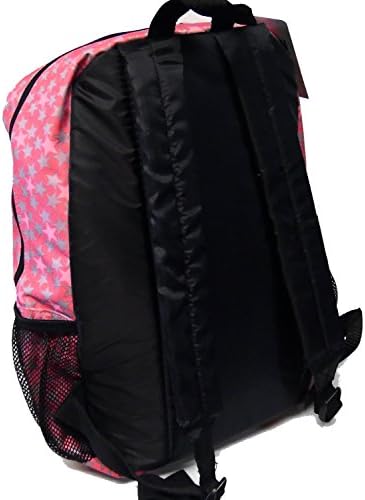 Pink Stars School Backpack Back Pack Book Bag