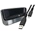 Blackberry Charging Pod with micro USB Charge Sync Data Cable for Blackberry Torch 9800