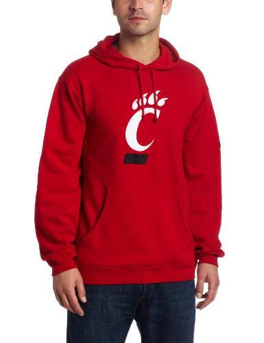 NCAA Men's Cincinnati Bearcats Playbook Fleece Hoodie (Red, XX-Large)