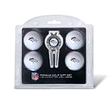 NFL Denver Broncos 4 Golf Balls and Divot Tool