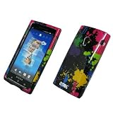 EMPIRE Paint Splatter Design Hard Case Cover for AT&T Sony Ericsson Xperia X10 41LmMt55XWL. SL160 EMPIRE Paint Splatter Design Hard Case Cover for AT&T Sony Ericsson Xperia X10