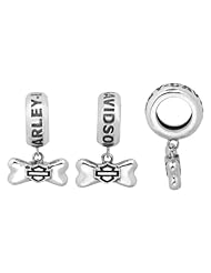 Harley-Davidson® MOD® Dangle Dog Bone Ride Bead HDD0085