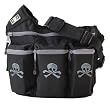 Diaper Dude Diaper Bag, Black Skull and Bones Diaper Dude Diaper Bag, Black Skull and Bones