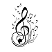 Soledi® New Fashion Vinyl Music Note Wall Decal Wall Sticker Home Arts Wall Decor Decoration Hot