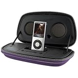 iHome IP29 Portable Speaker Case for iPod and iPhone (Purple)