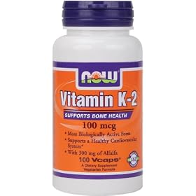 Now Foods Vitamin K-2,100Mcg, 100 Vcaps