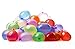 6 Bunches of Magic Water Balloons + 1 Pack Refill Colorful Balloons, Total 342 PCS Bomb Balloons Fill in 50 Seconds