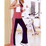Ladies Supplex Lycra Spandex Yoga Workout Pant: FREE SHIPPING