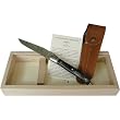 Laguiole Pocket knife+leather sheath wood or horn handle