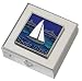 Rhode Island Sailboat Small Vitamin Case - Polished w/Mirror