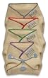BabyKicks Prefold Diaper 3-Pack, Small (newborn 11.75