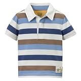 Newborn Boys' Genuine Kids from OshKosh Striped Rugby Polo - Blue