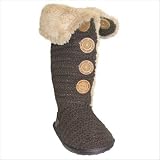 Women's Vintage Crochet Button Up Boot