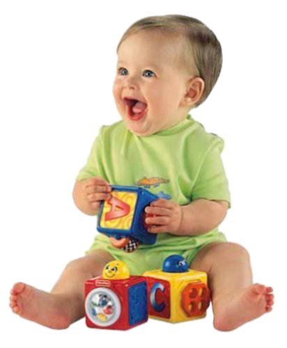 Fisher-Price Brilliant Basics Stacking Action Blocks