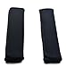Bluecell package of 2 Black Color Comfort Shoulder Strap Pads for Laptop/Messenger/ Boxing/Travel Bag