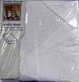 Fitted 100% Cotton 18 x 36 Cradle Sheet