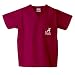 Alabama Crimson Tide NCAA Classic Scrub 1 Pocket Top (Crimson)