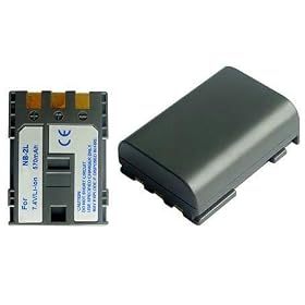 7.40V,750mAh,Li-ion, Hi-quality Replacement Camcorder Battery for CANON FV500, HG10,... by Unknown