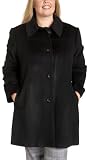 Jones New York Women's Plus Single Breasted Classic Coat