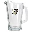 Pittsburgh Penguins NHL 60oz Glass Pitcher - Primary Logo by Great American Products
