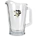 Pittsburgh Penguins NHL 60oz Glass Pitcher - Primary Logo by Great American Products
