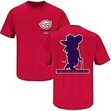 Ole Miss Fans. Colonel Reb Red T Shirt (Sm-5x)