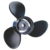 Michigan Wheel 3-Blade Propeller Pressed Rubber Hub / Aluminum 10 dia x 15 pitch Right Hand