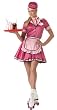 Adult 50s Soda Shop Car Hop Costume