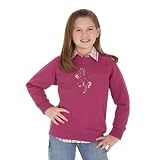 Wrangler® 20X Horse Print Sweatshirt for Girls by Wrangler