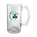 Boston Celtics Beer Mug: 13 oz Glass Tankard
