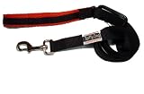 Spiffy Dog Let Em Lead Dog Lead, Red-Black