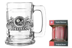 Pittsburgh Steelers Colonial Tankard Beverage Holder 15 oz - NFL Football Fan Shop Sports Team Merchandise