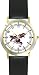 Purple Dragon or Dinosaur Animal - WATCHBUDDY&reg; DELUXE TWO-TONE THEME WATCH - Arabic Numbers - Black Leather Strap-Children's Size-Small ( Boy's Size & Girl's Size )