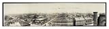 Historic  Court House Terre Haute, Indiana, c. 1913, Panorama Photo, 10x39 M-P